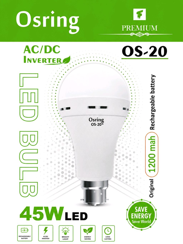 Osring OS-20 AC/DC Inverter Led Blub 45Watt