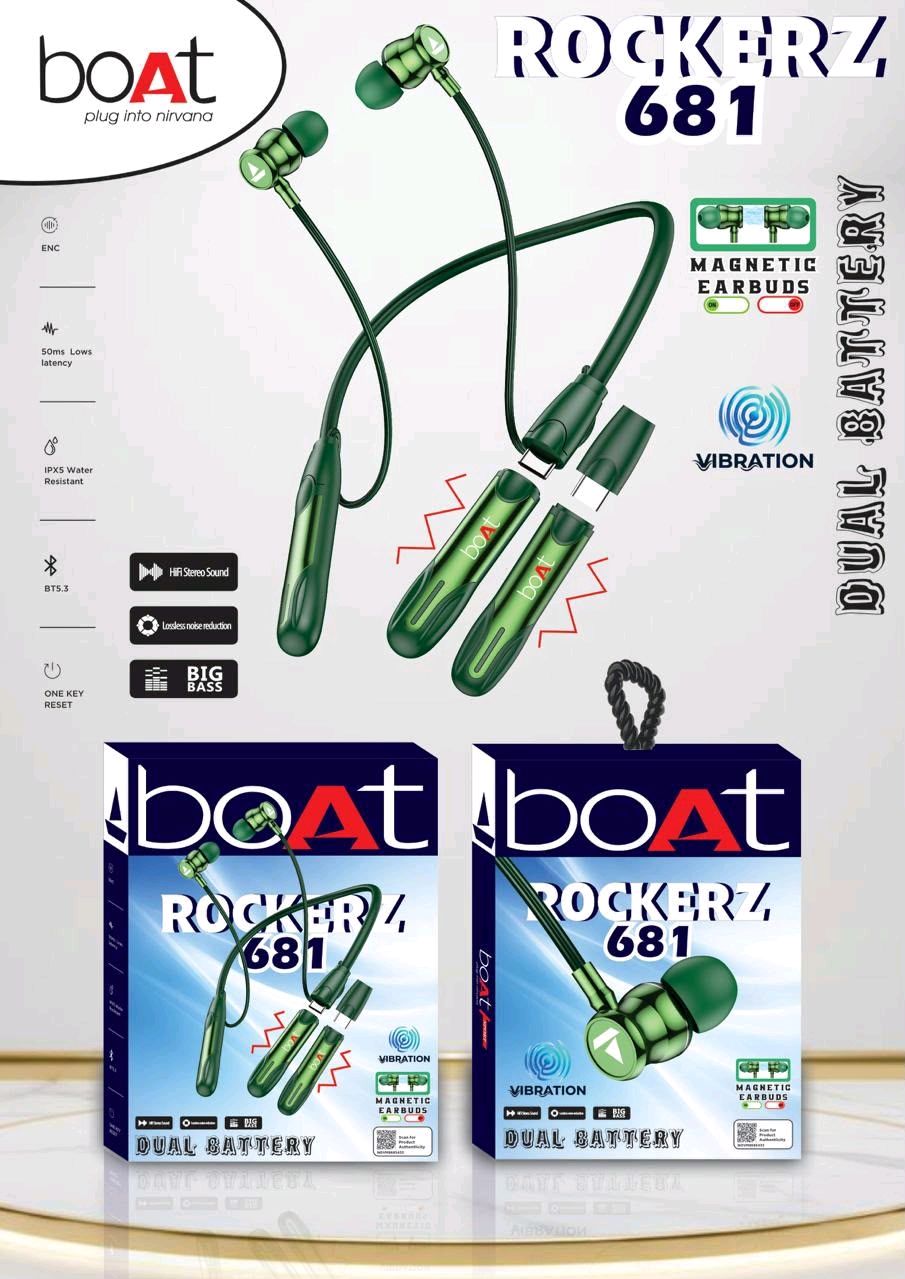 Boat Rockerz (452) Magnetic 🧲 on Off+ Bass+ Colour full Buds+ All