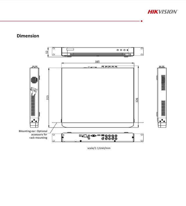 HIKVISION 2MP IDS-7208HQHI-M2/FA 8CH DVR