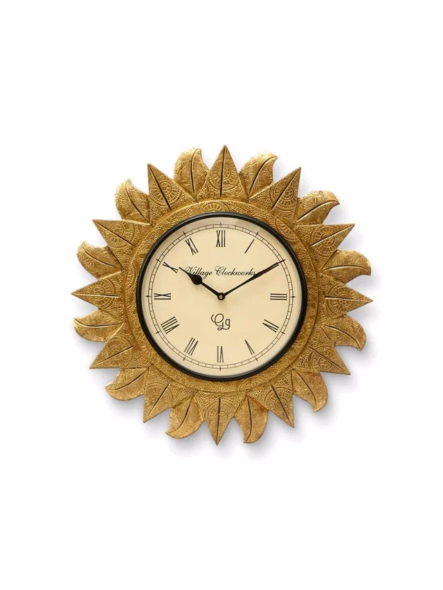 Carving Star Brass Embossed 18 Inches