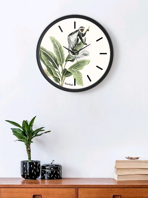 Monley Menace Analog Wall Clock