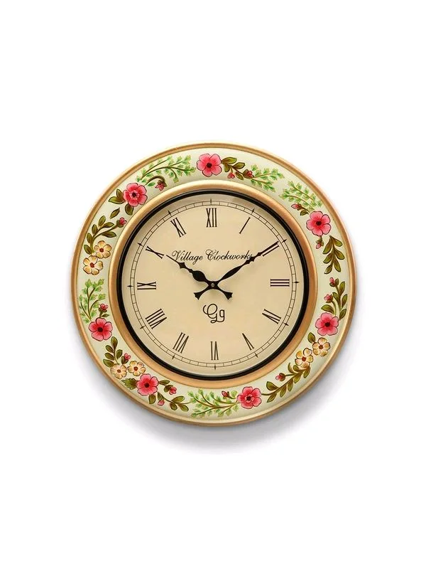 Round Wooden Handpainted 18 Inches